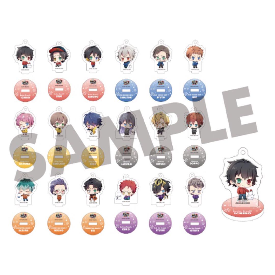 新品★ヒプマイ【麻天狼】さっぽろ雪まつり★アクスタ＆缶バッジ 新品☆ヒプマイ【麻天狼】さっぽろ雪まつり☆アクスタ＆缶バッジ
