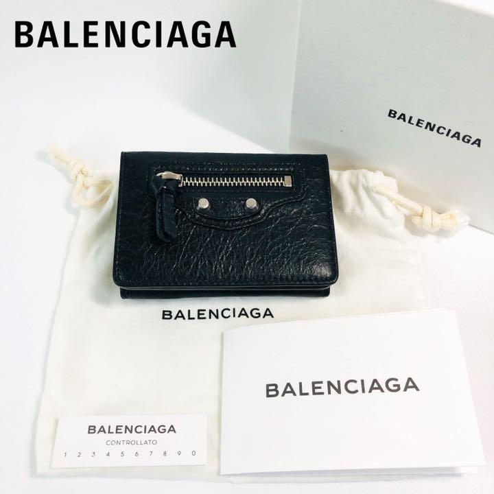 SALE2022 新品未使用 BALENCIAGAバレンシアガ クラシック ミニ ウォレット 財布 tMLPr-m32805206125 格安定番