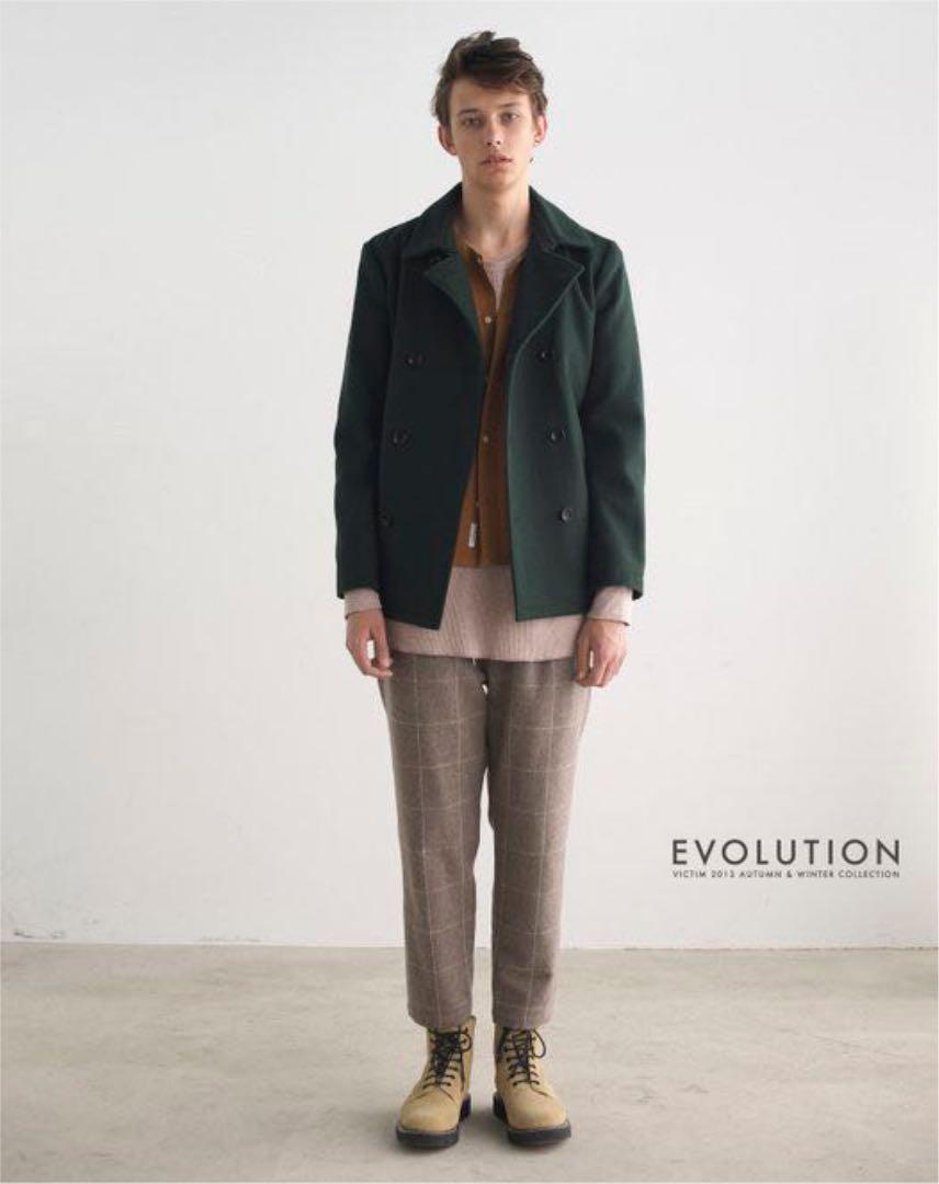 VICTIM 13AW COLOR P-COAT グリーン