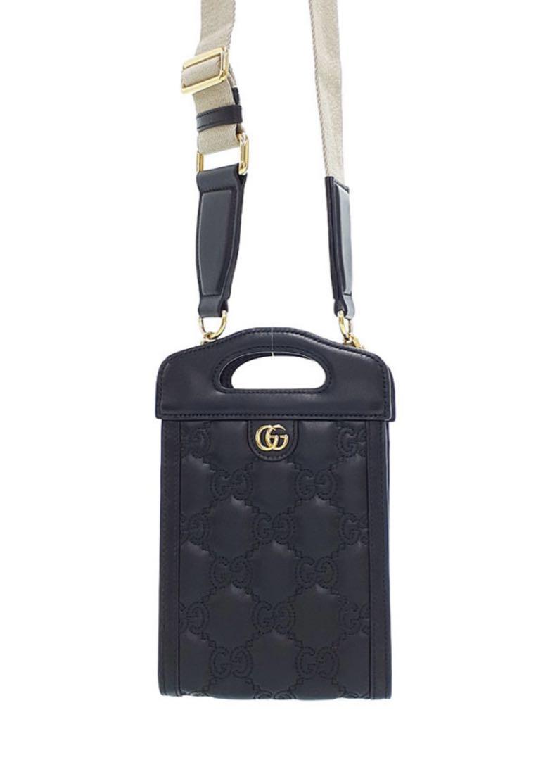 GUCCIグッチ正規品 GGマトラッセミニトップハンドルバッグ