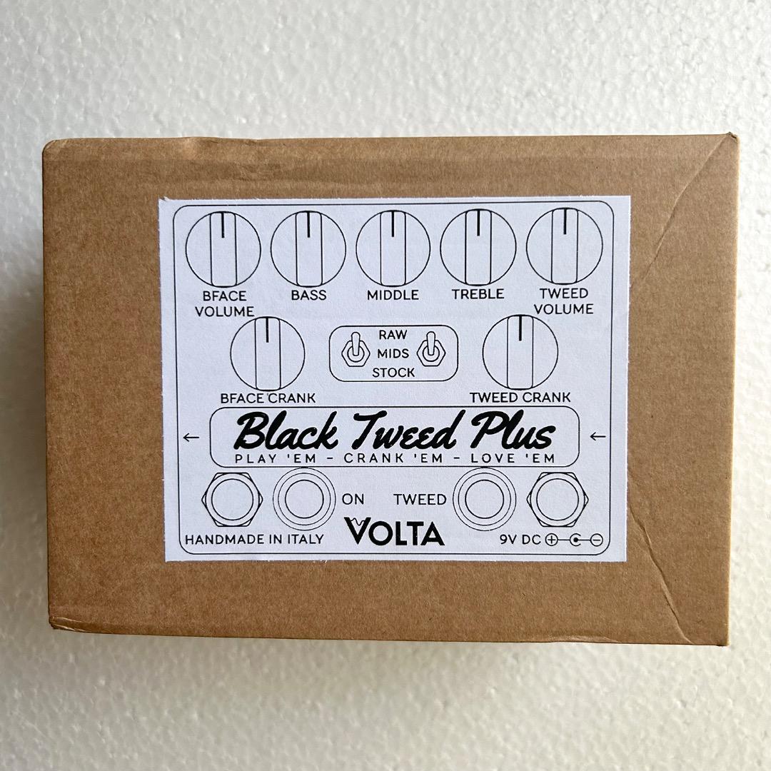 レア！日本未入荷！ VOLTA Black Tweed PLUS 美品！