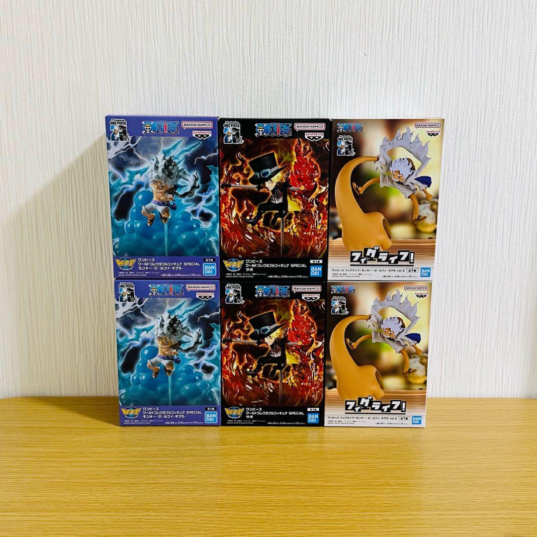 ワンピース ワールドコレクタブルフィギュア ルフィ サボ フィグ
