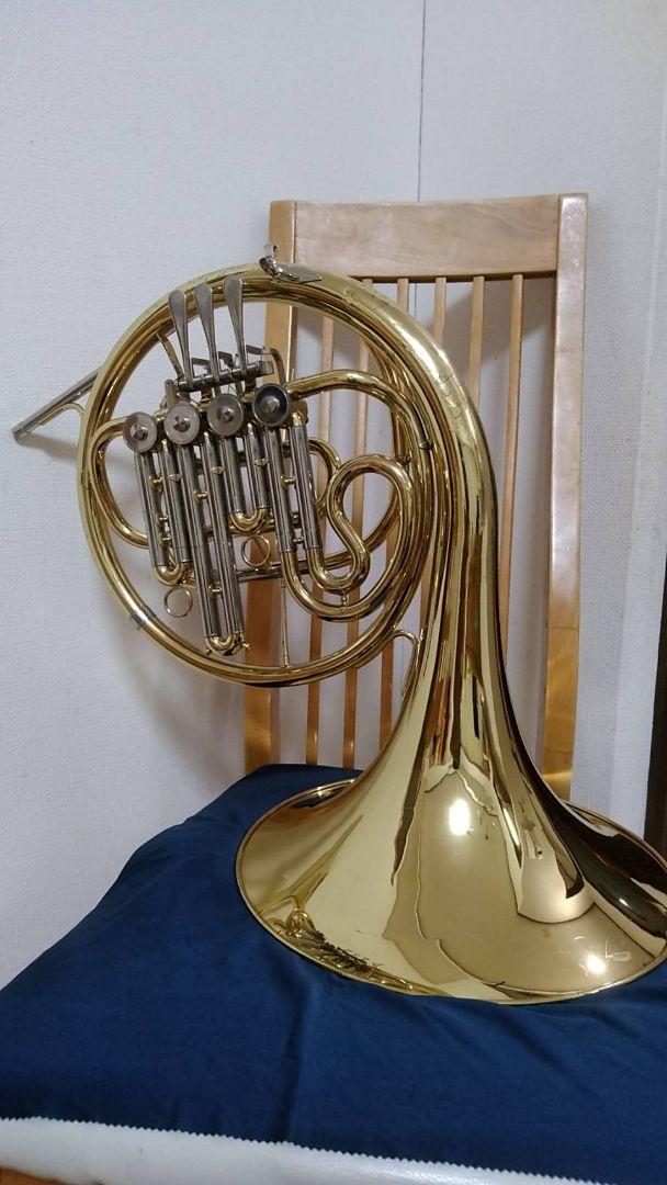ヤマハ　フレンチホルンYHR-321 B♭シングルホルン　楽器店メンテナンス済み