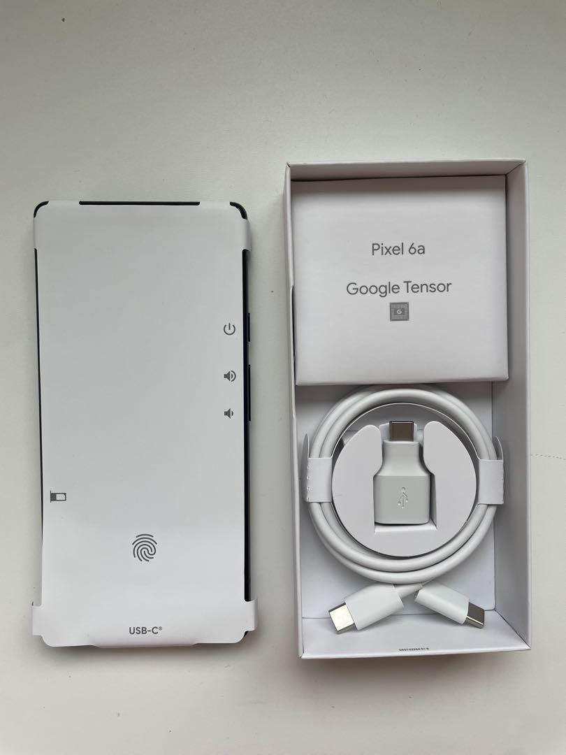 【本体】Google pixel6a 新品•未使用　箱付き　チョーク