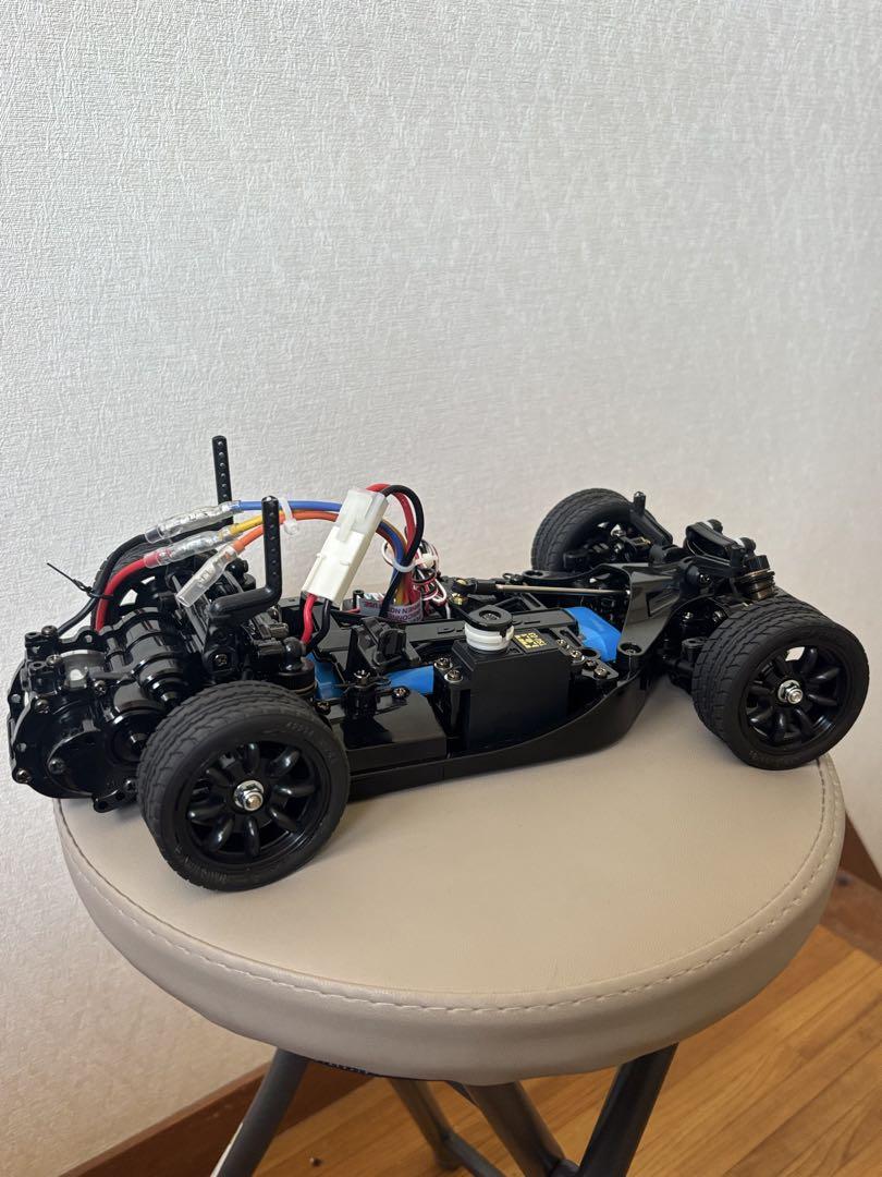 タミヤ　m-06シャーシ　メカ、プロポ、バッテリー付き、ボディなし タミヤ m-06シャーシ メカ、プロポ、バッテリー付き、ボディなし