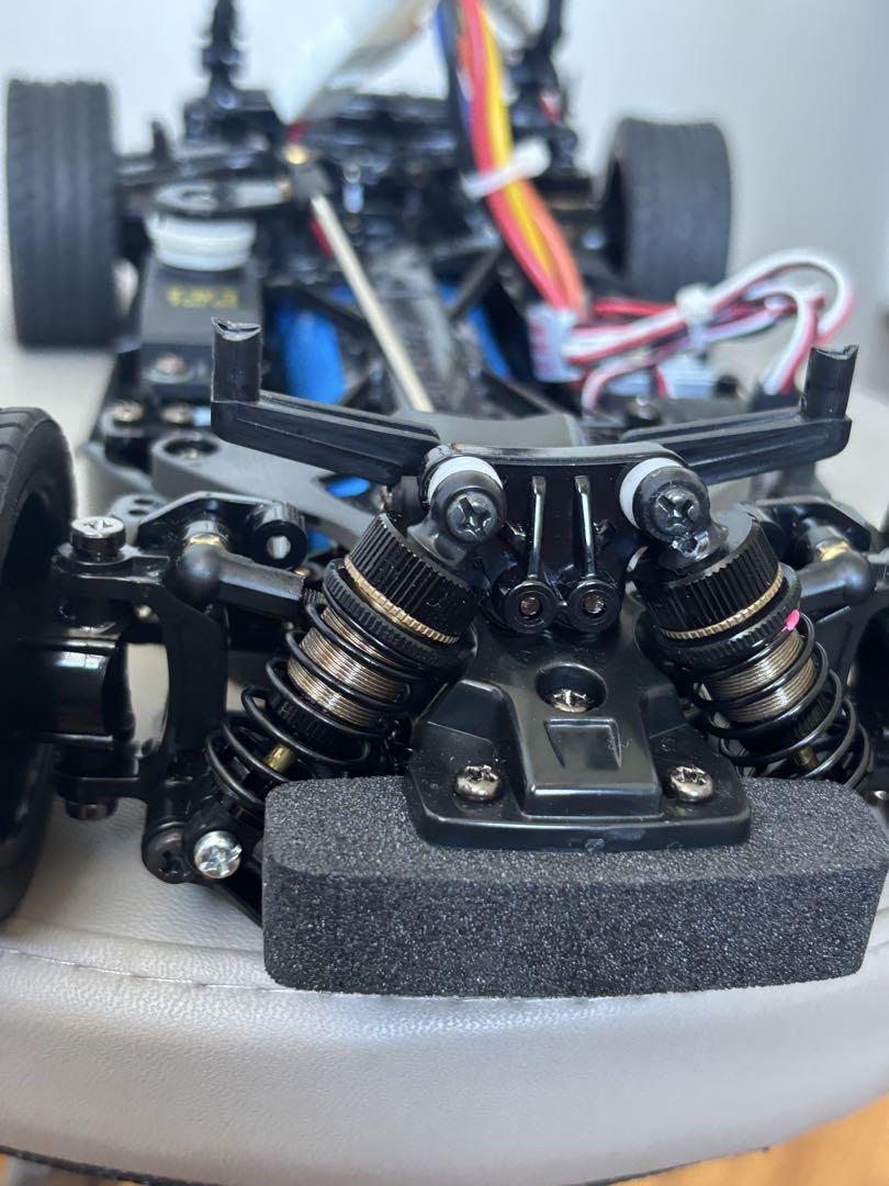 タミヤ m-06シャーシ メカ、プロポ、バッテリー付き、ボディなし タミヤ m-06シャーシ メカ、プロポ、バッテリー付き、ボディなし