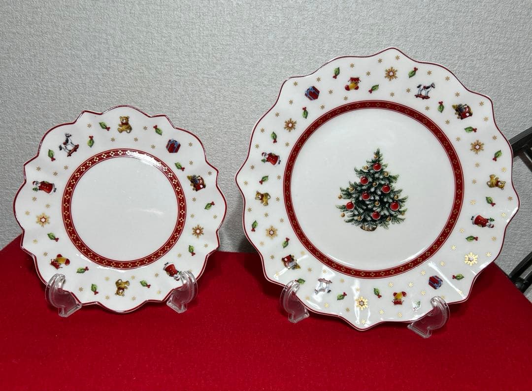 Villeroy-Boch クリスマスプレート トイズデライトシリーズ 2枚組Villeroy&Boch