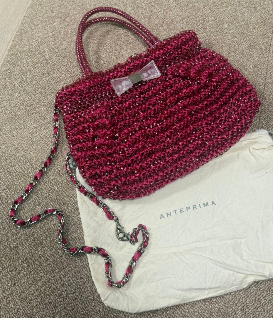 ANTEPRIMA アンテプリマ ワイヤーバッグ ピンク
