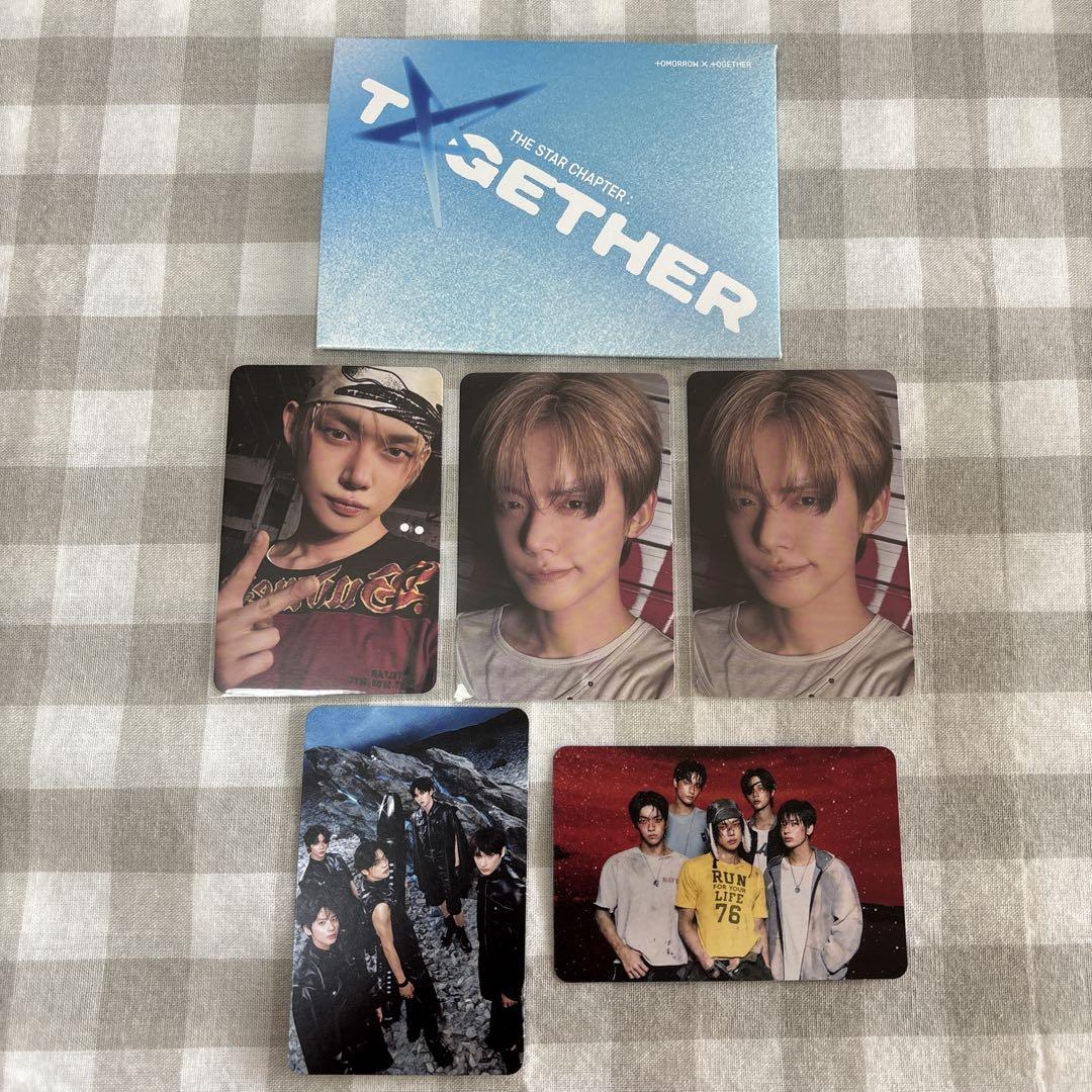 TXT weverse album global グローバル ヨンジュン トレカ - メルカリ