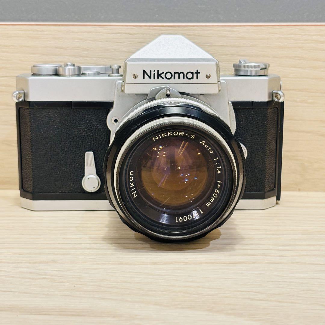フィルムカメラ Nikon Nikomat FTN+ Nikkor-S 50mm f1.4 新顔ニコマート Nikomat FTN用にNikkor-S Auto 50mm f1.4を調達