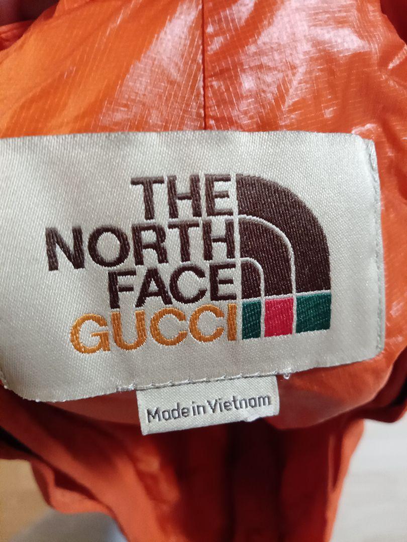 激安THE NORTH FACE x GUCCI ナイロンオレンジ カーゴパンツ