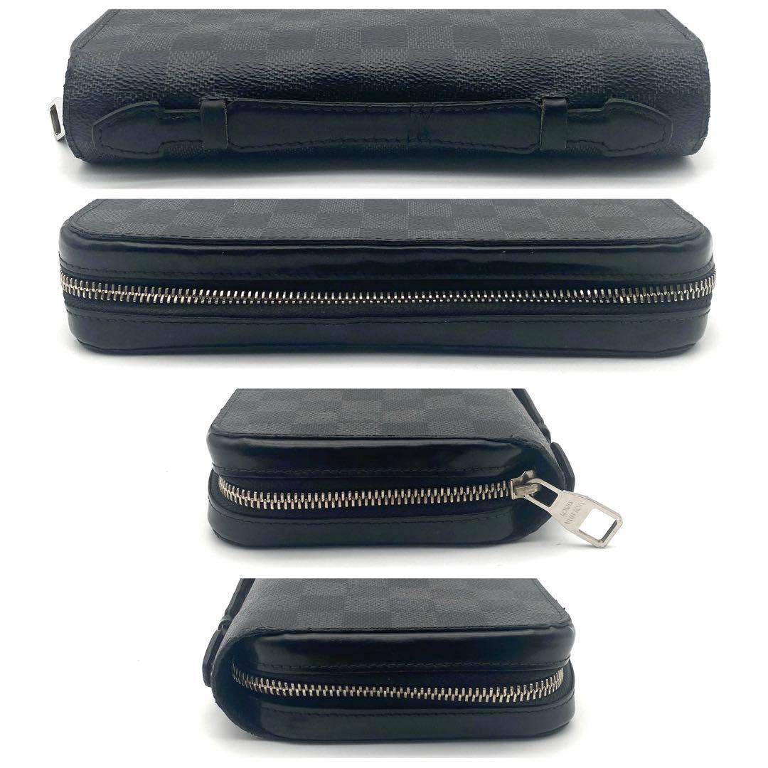 ルイヴィトン ダミエ グラフィット ジッピーXL 長財布 ブラックLOUIS VUITTON MEDICALDB_JP