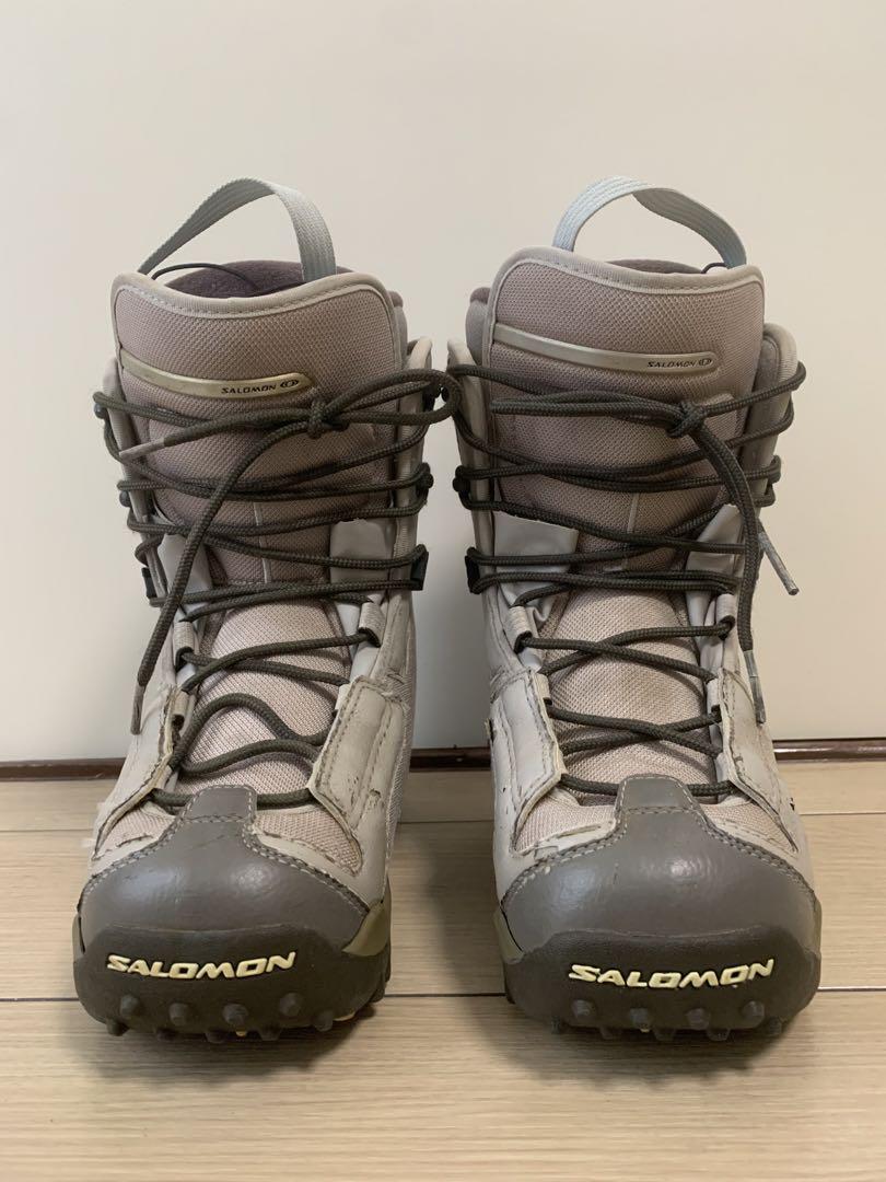 SALOMON スノーボードブーツ 女性用 グレー