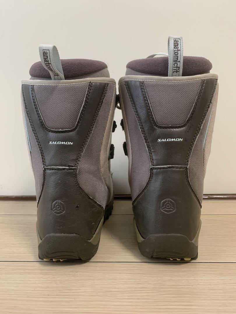 SALOMON スノーボードブーツ 女性用 グレー