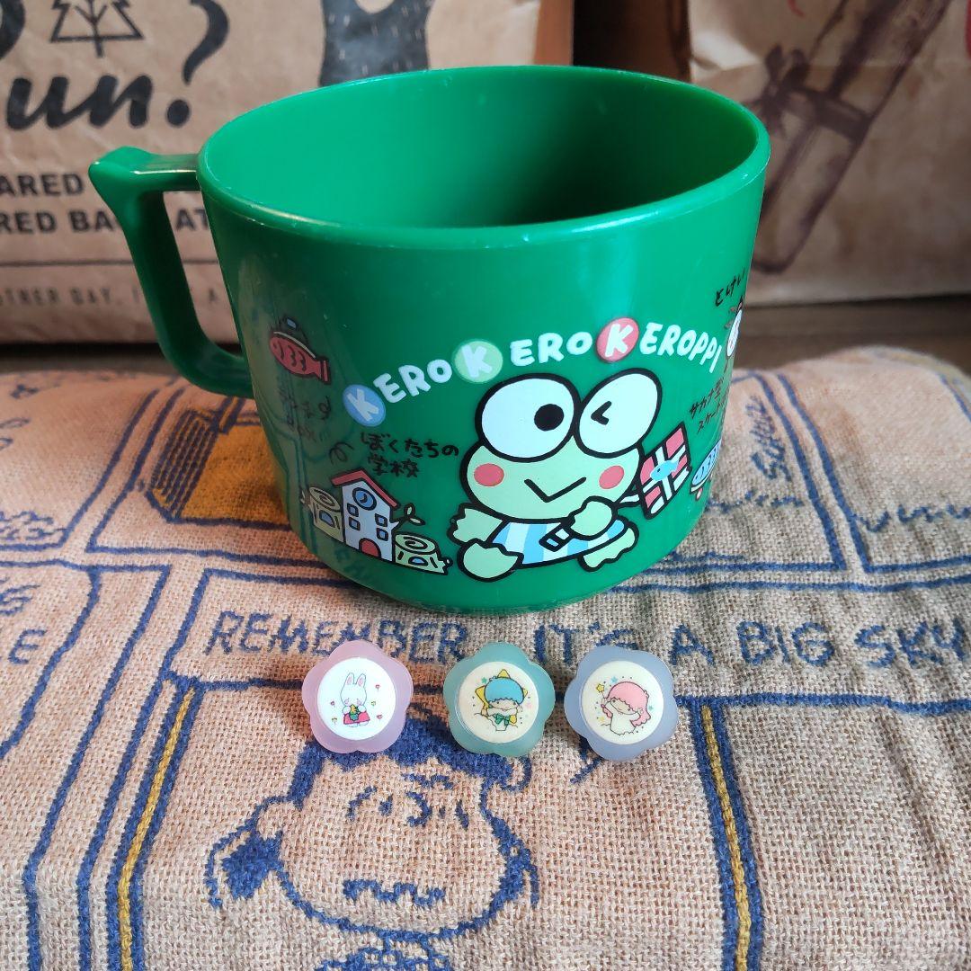 希少　けろけろけろっぴ　まとめ売り　レトロ　　シート　マグカップ　1991 けろけろけろっぴ サンリオ 昭和レトロ マグカップ コップ