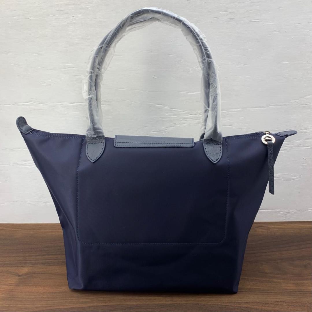 LONGCHAMP/ロンシャン ネオ L 紺 トートバッグ レディース ネイビー