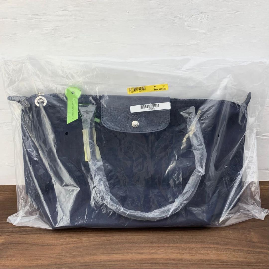 LONGCHAMP/ロンシャン ネオ L 紺 トートバッグ レディース ネイビー