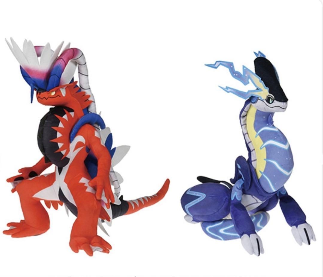 ポケモン　 ミライドン　コライドン　ぬいぐるみ2体セット ポケモン - ミライドン コライドン ぬいぐるみ ポケセン 2体