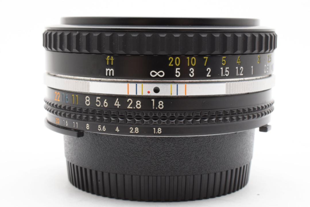 美品 ニコン AI-S NIKKOR 50mm f1.8 MF レンズ　M158 美品 ニコン AI-S NIKKOR 50mm f1.8 MF レンズ M158 - メルカリ