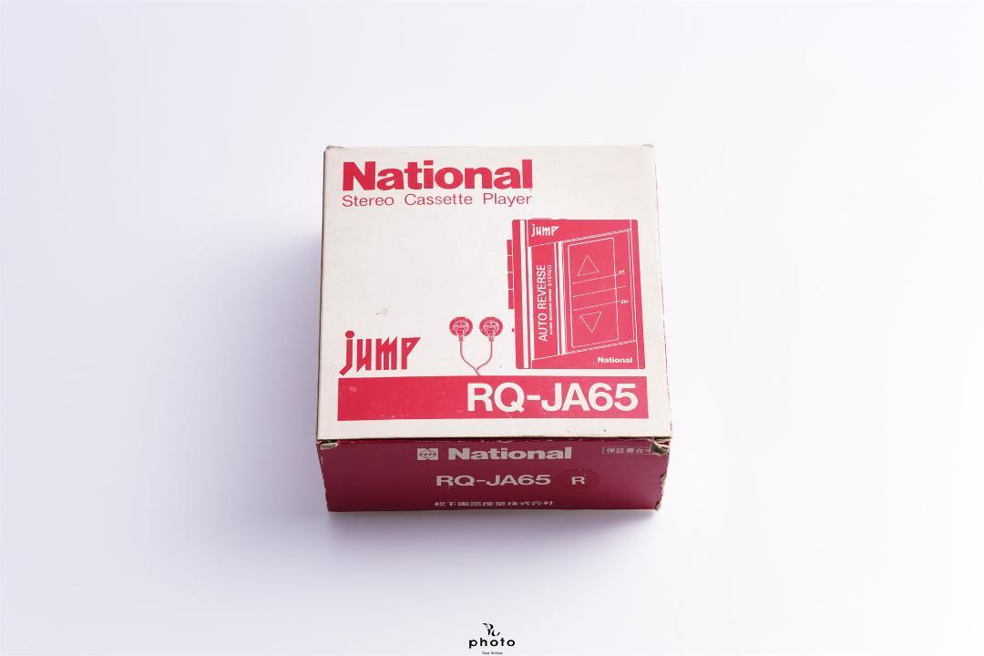 National JUMP ステレオカセットプレーヤー RQ-JA100 赤