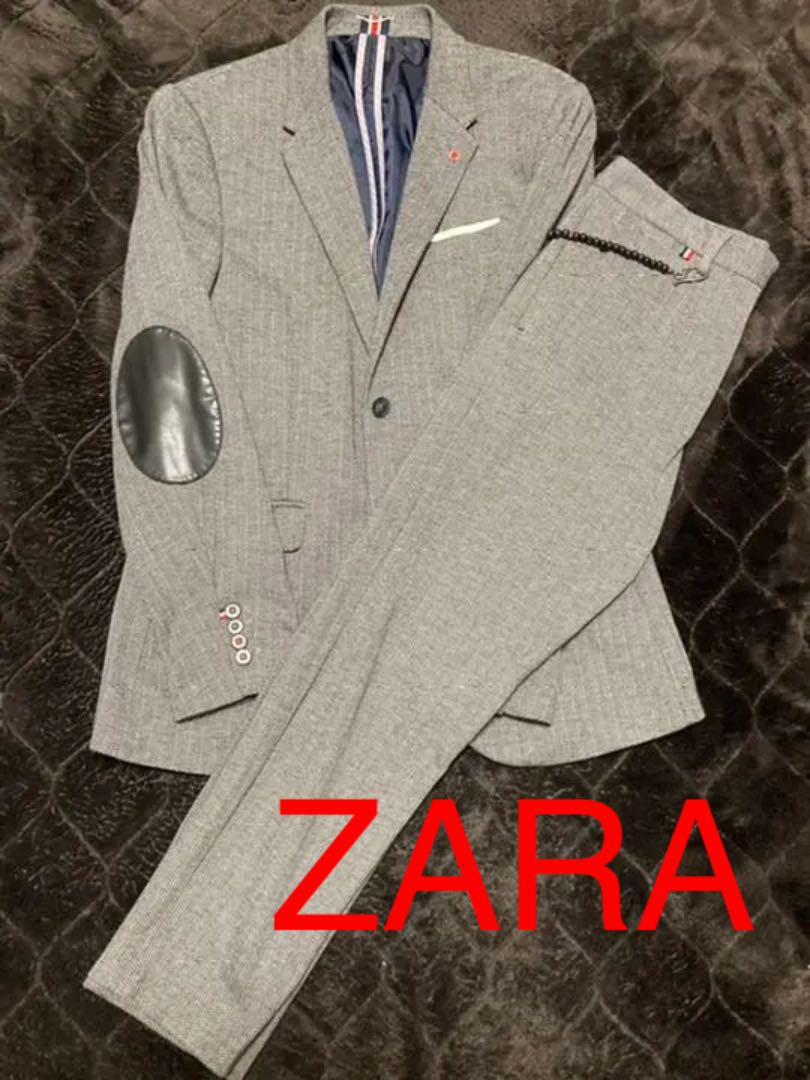 激チャラ Zara オシャレスーツ セットアップ クリーニング済 結婚式 ホスト 激安卸販売新品