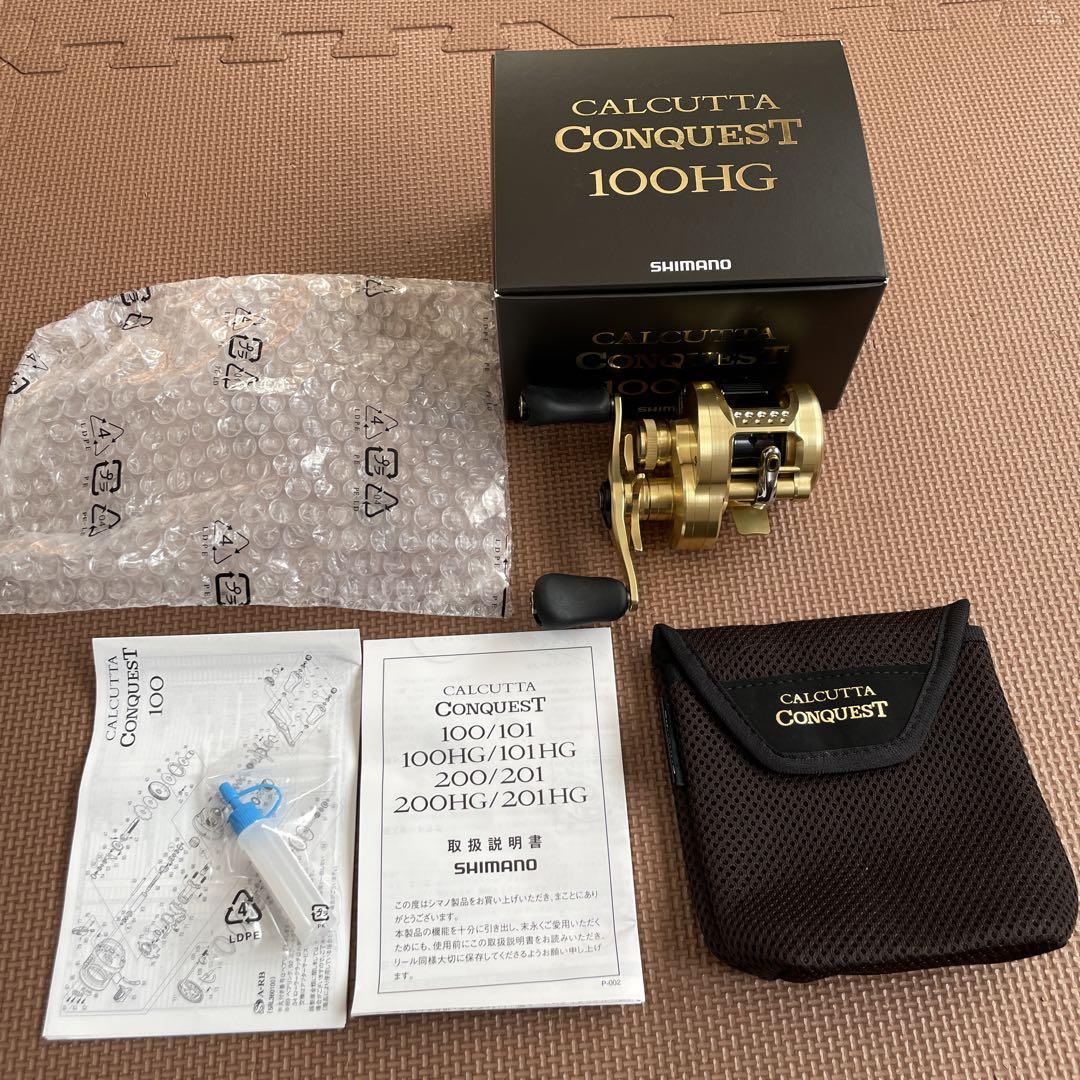 ほぼ新品　21カルカッタコンクエスト100 HG ハイギア　右巻き