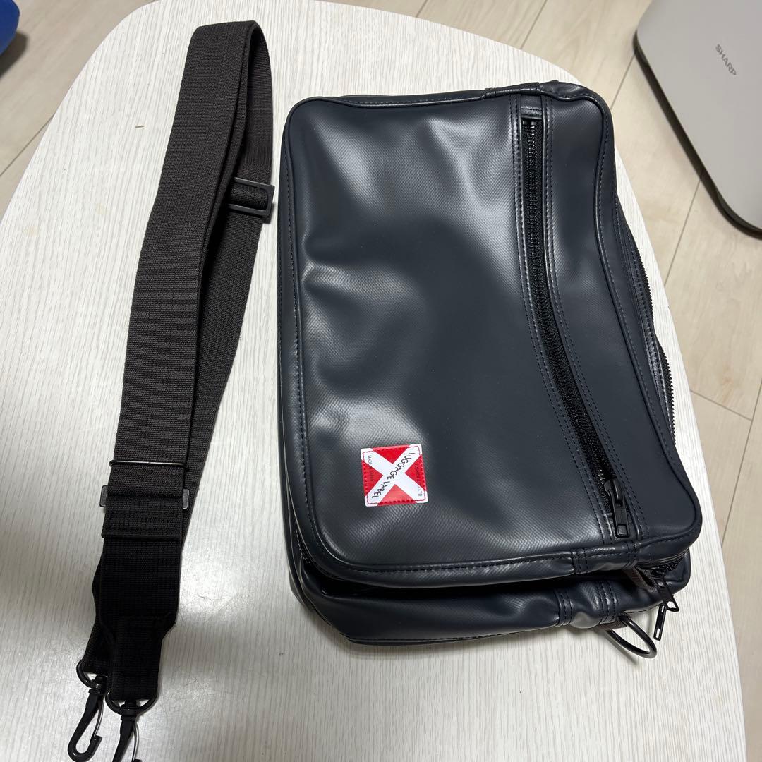 【美品】ラゲッジレーベル 赤バッテン 吉田カバン ショルダーバッグYK9-03