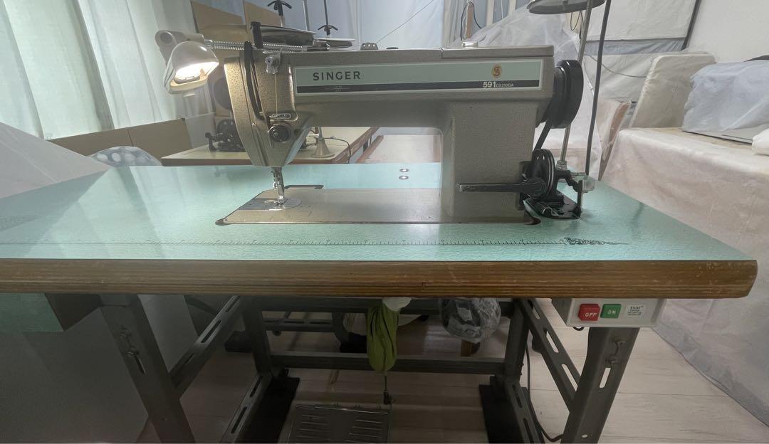 工業用ミシン591DX210GA Wガーゼから帆布まで縫えます