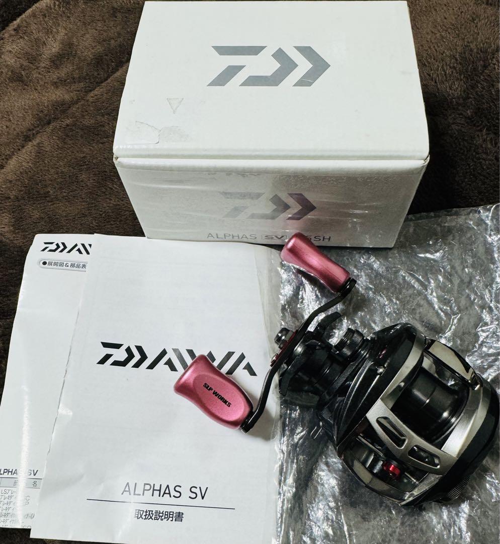 Daiwa ALPHAS SV 105SH 右 Daiwa Alphas SV Japan model 2015-2017