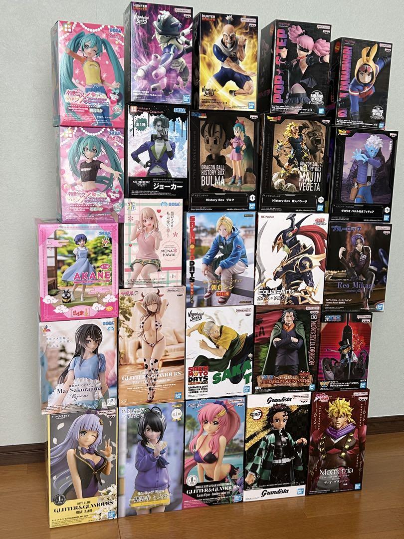 最新1月発売プライズフィギュアまとめ売り25体セット②