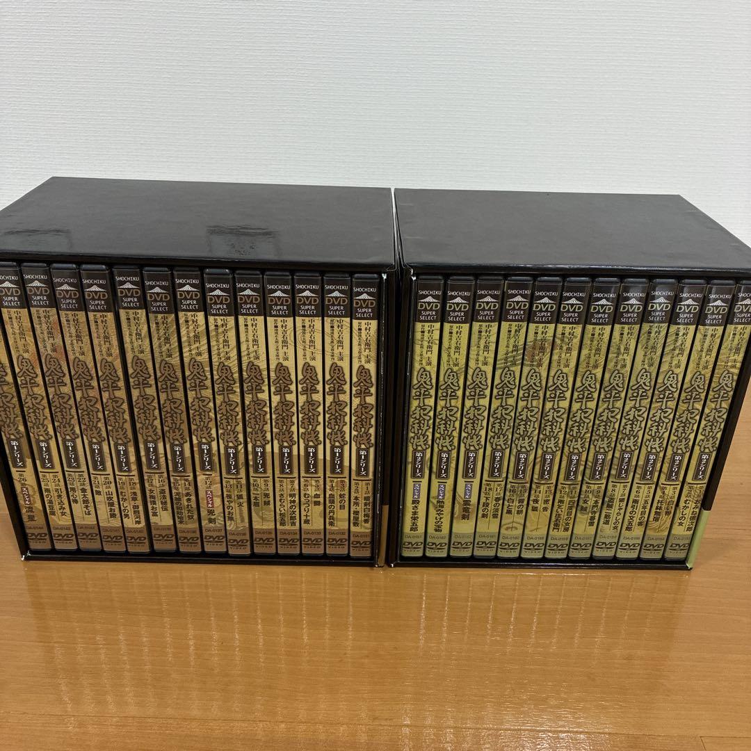 鬼平犯科帳 第1(14枚組)・第2(12枚組)シリーズ BOX DVD 全26