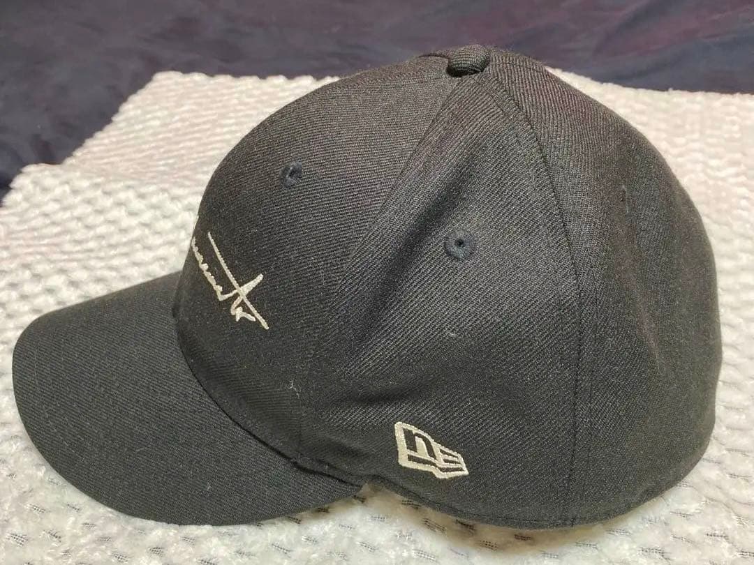 人気⭐︎Yohji Yamamoto 59FIFTY ブラックキャップ