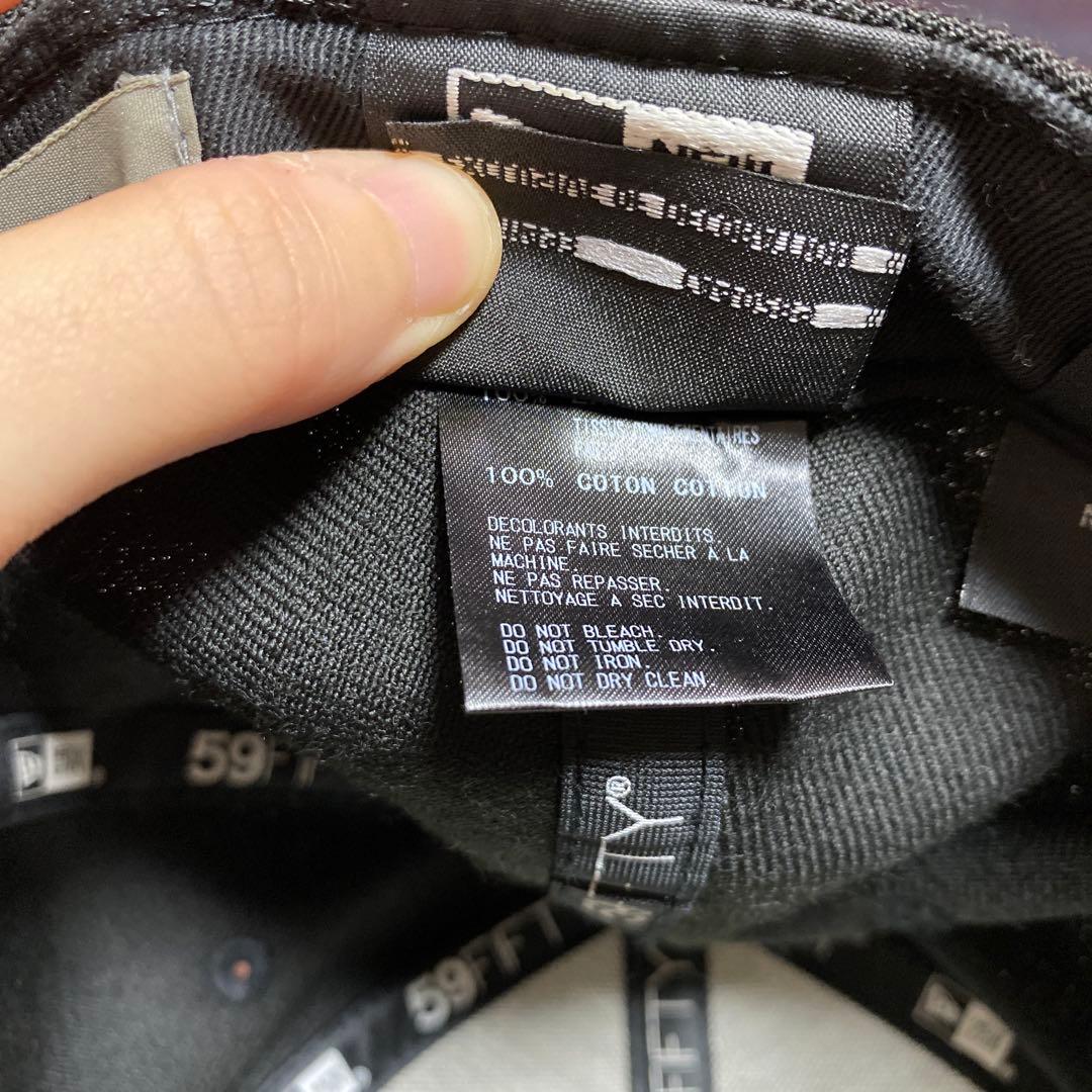 人気⭐︎Yohji Yamamoto 59FIFTY ブラックキャップ