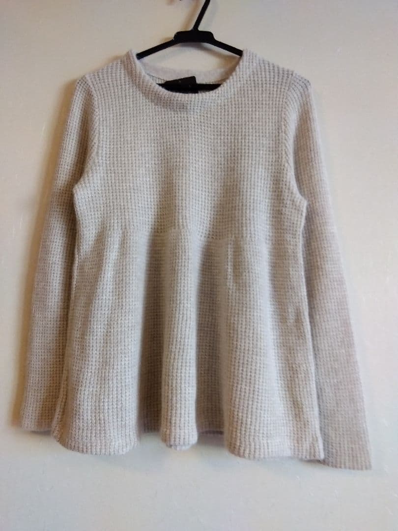 お急ぎ便 ZARA アンゴラ ニット AラインL ZARA