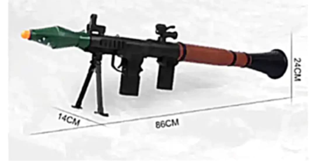 卸売 新品 Rpgロケットランチャーセット タリバン アフガン 室内サバゲー トイガン Fullnessglobal Com