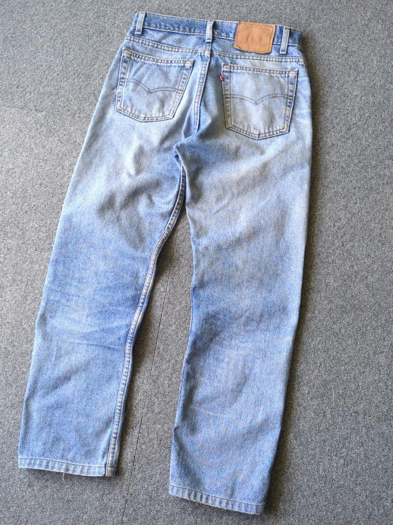 USA製 90s リーバイス 505 デニムパンツ 刻印525 オールド W30 USA製 90s リーバイス 505 デニムパンツ 刻印525 オールド W30