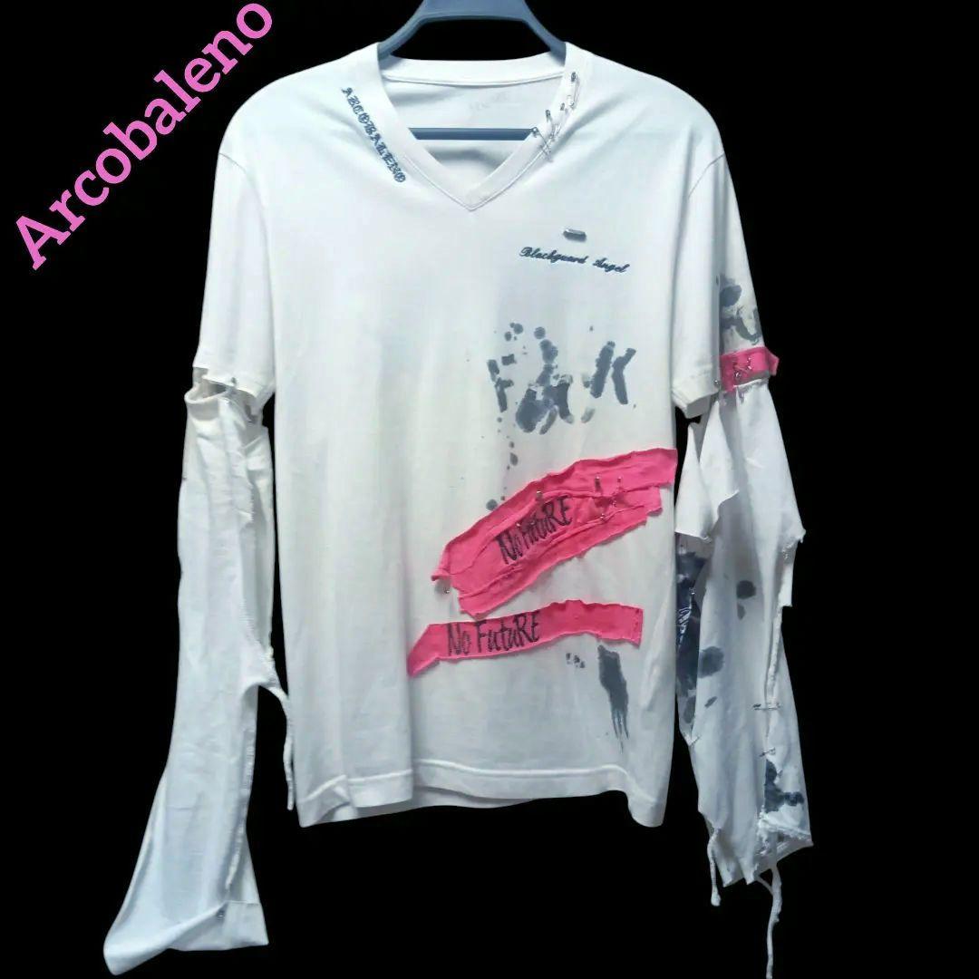 アナーキーシャツ PUNK パンク アナーキーシャツ PUNK パンク ガーゼシャツ - メルカリ