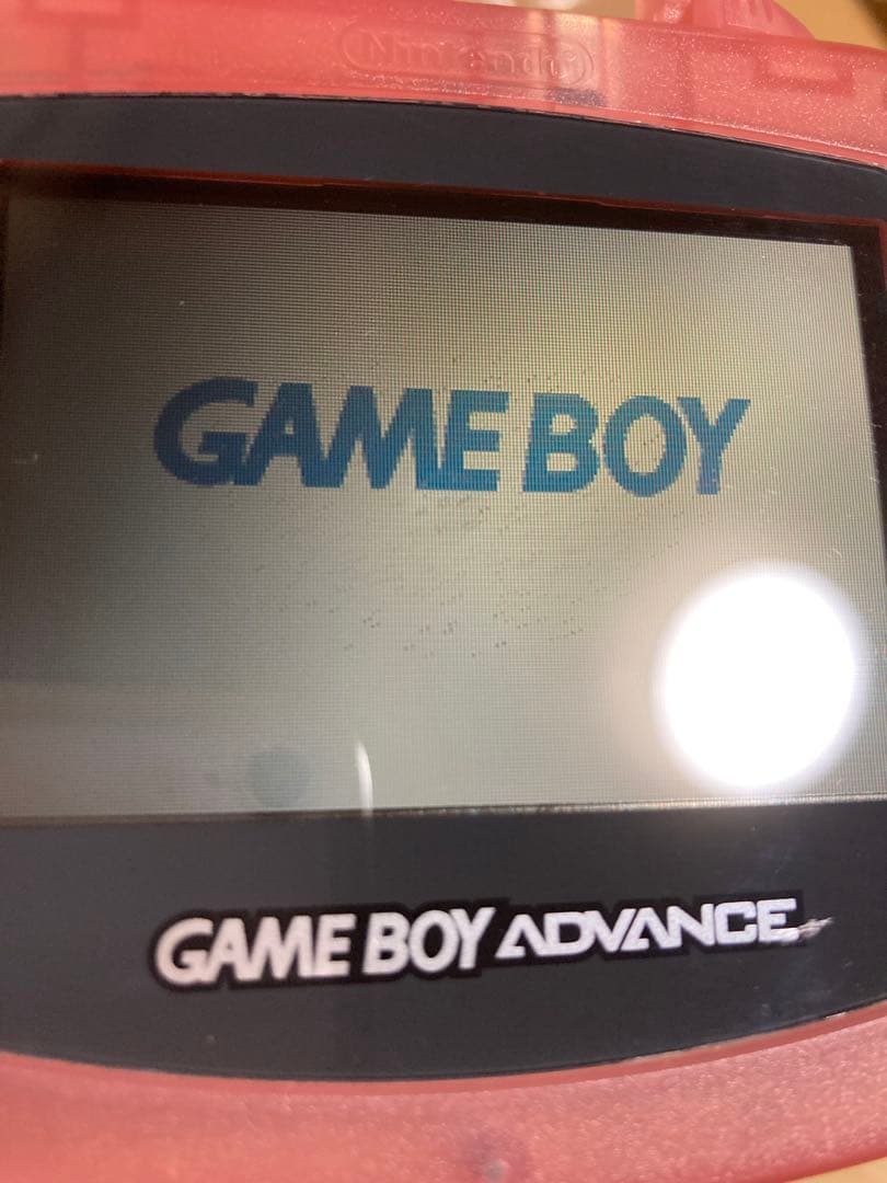ゲームボーイアドバンス　ミルキーピンク　箱付き本体