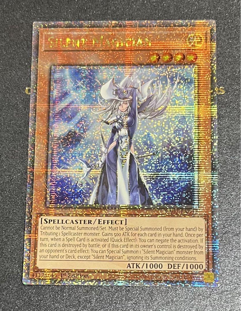 サイレントマジシャン　25th 遊戯王 サイレントマジシャン 25th クオシク EU版