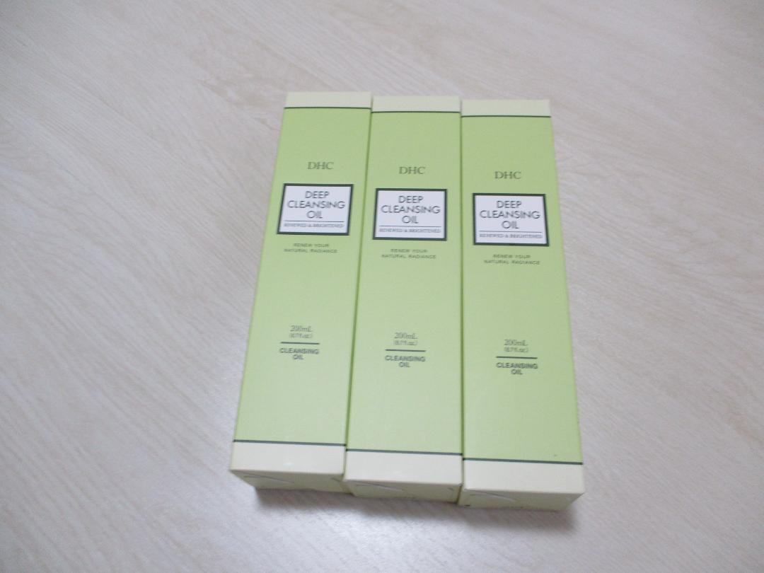 ★新品ＤＨＣ薬用ディープクレンジングオイルニューブライト２００ｍｌ×３本