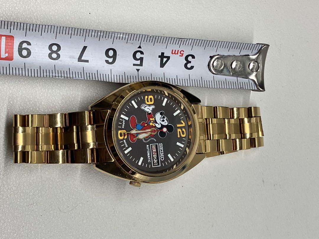 SEIKO ヴィンテージ 腕時計 ミッキーマウス自動巻き 稼働中 希少
