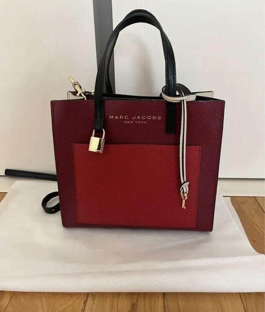 [極美品]MARC BY MARC JACOBS 2way ハンドバッグ　本革 マークバイマークジェイコブス⚫︎2way⚫︎ハンドバッグ