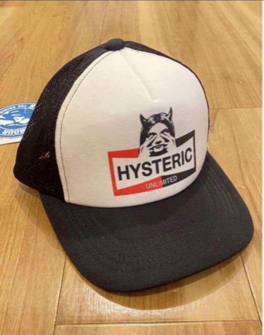 新品】ヒステリックグラマー SEE NO EVIL メッシュキャップ