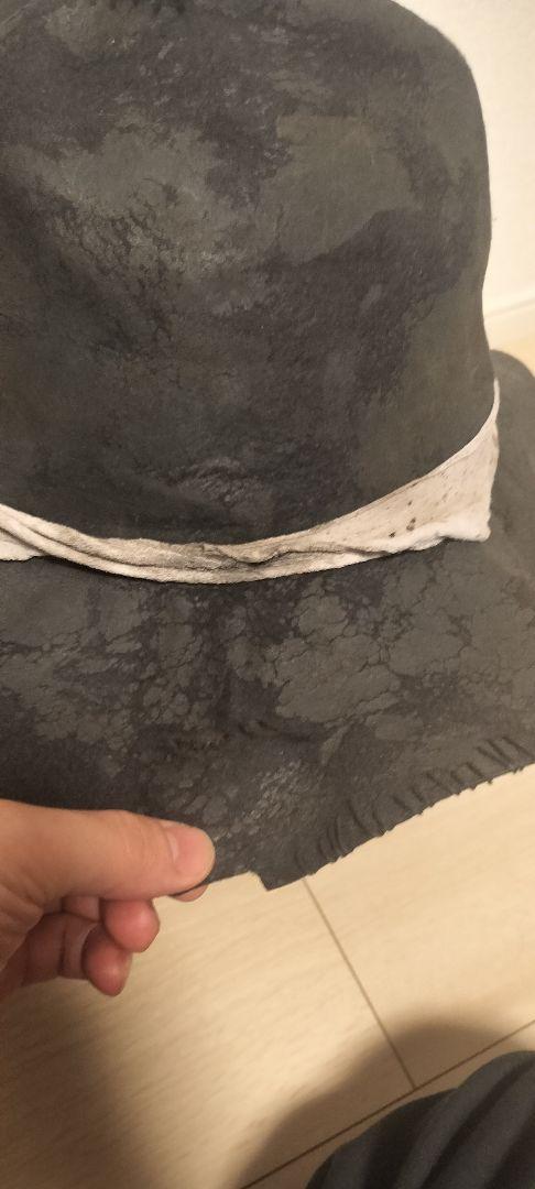 Triangles hat リボン付きハット ラビットファー Triangles hat リボン付きハット ラビットファー - メルカリ