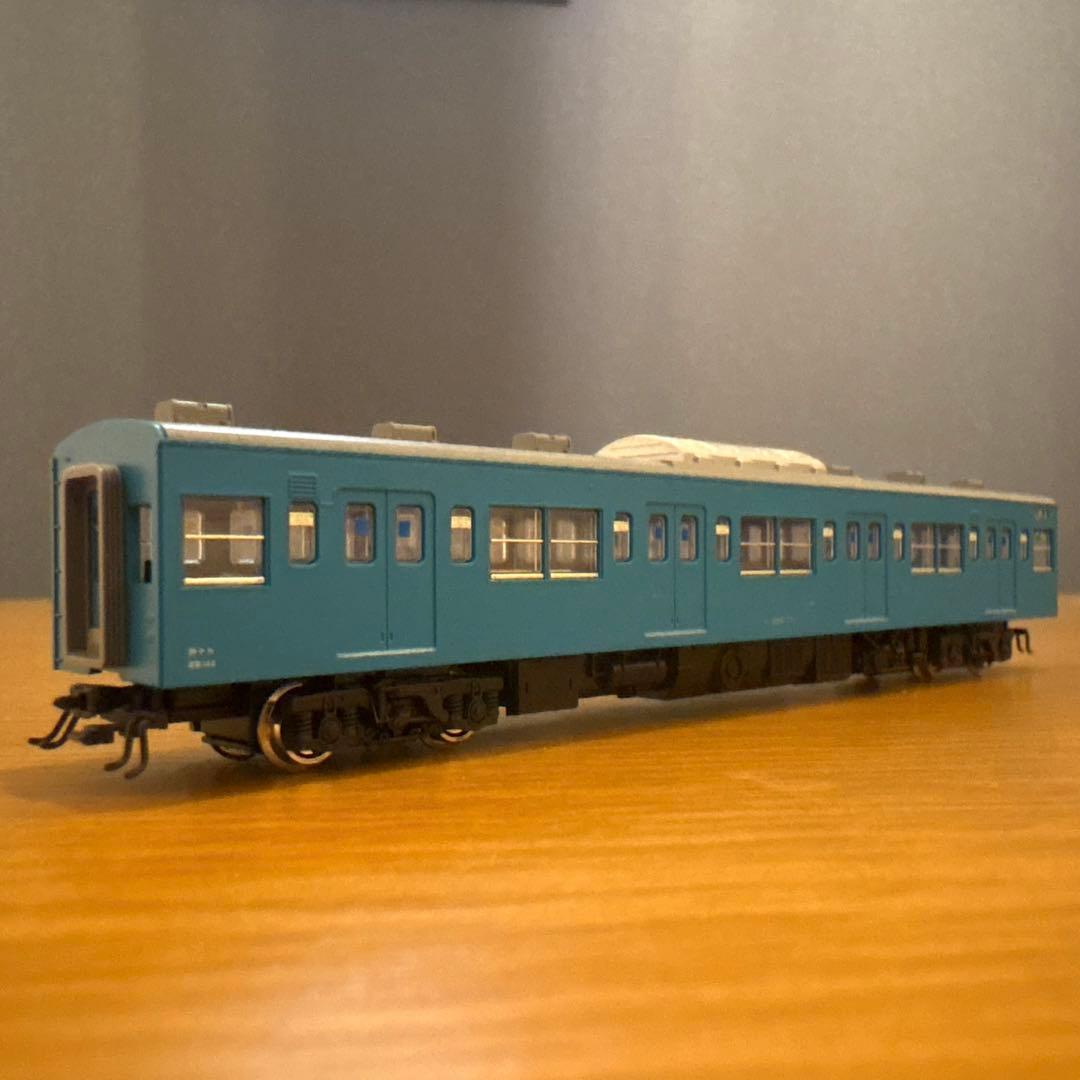 KATO 201系(京阪神緩行線色)7両セット　 [美品] KATO 201系(京阪神緩行線) 7両セット 付属品未使用 鉄道模型 N