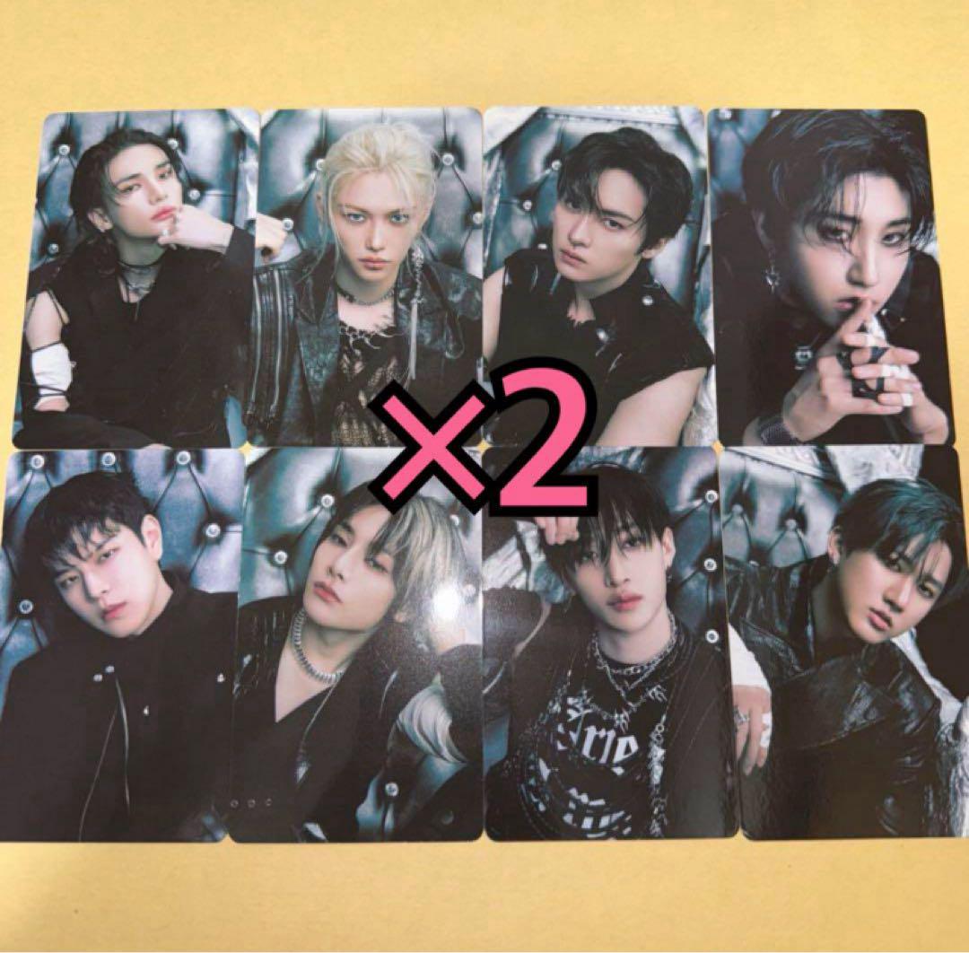 straykids 会場限定トレカ コンプセット×2 Stray Kids トレカ 会場限定 大阪 京セラ 共通 8種コンプ ×2 ②