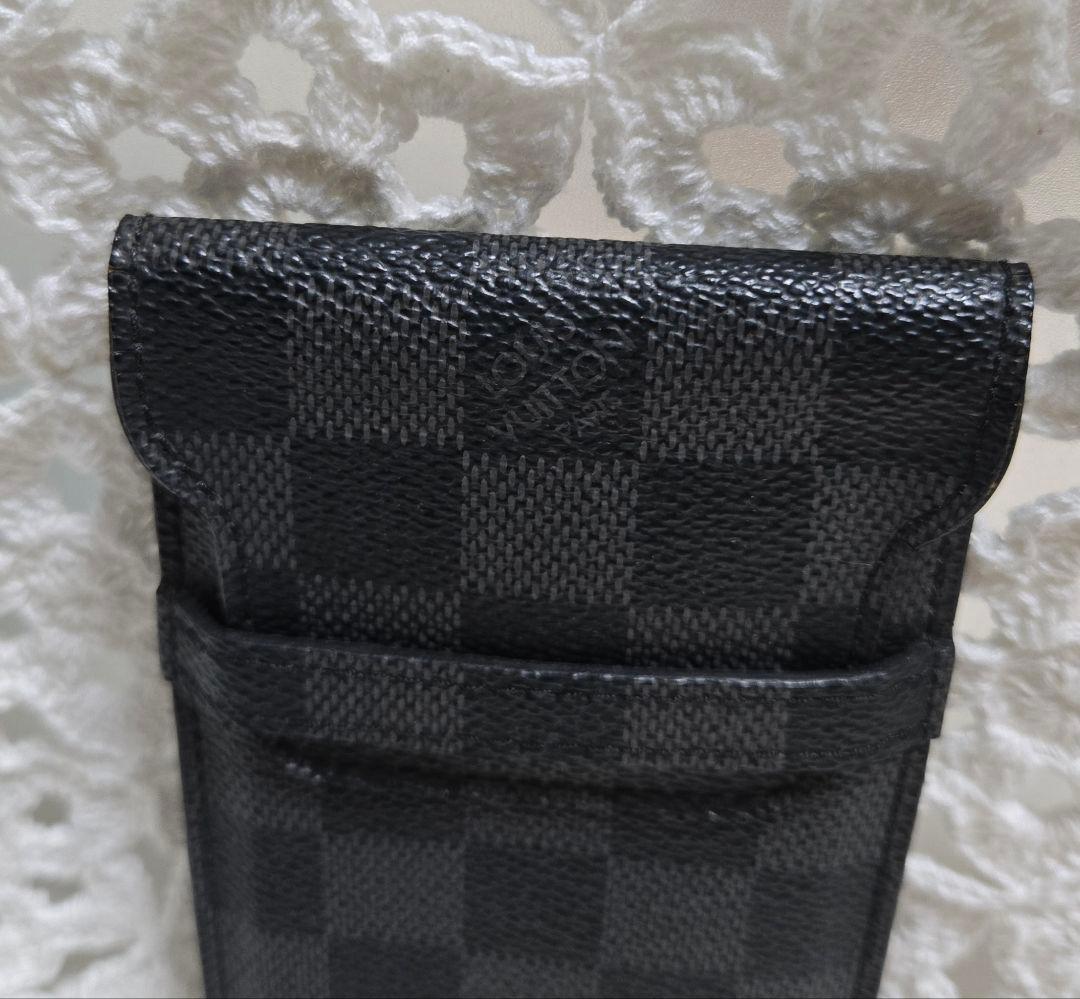 LOUIS VUITTON ダミエ スマホケースカードケース 小物入れブラック WWW_NOITHATQUANGTHANH_NET