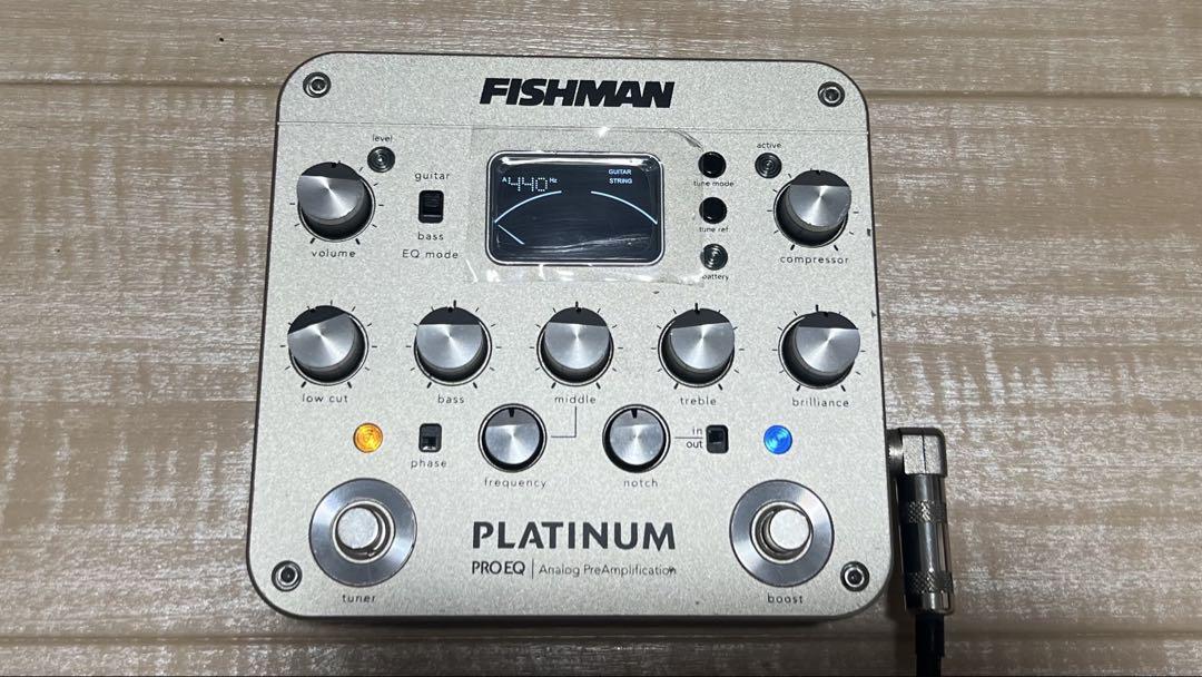 ロス帰り　FISHMAN PLATINUM PRO EQ