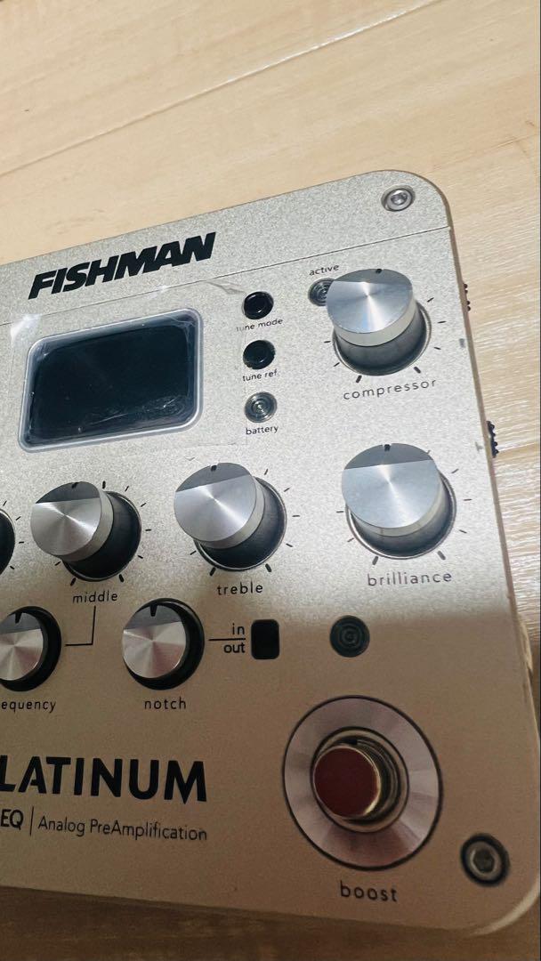 ロス帰り　FISHMAN PLATINUM PRO EQ