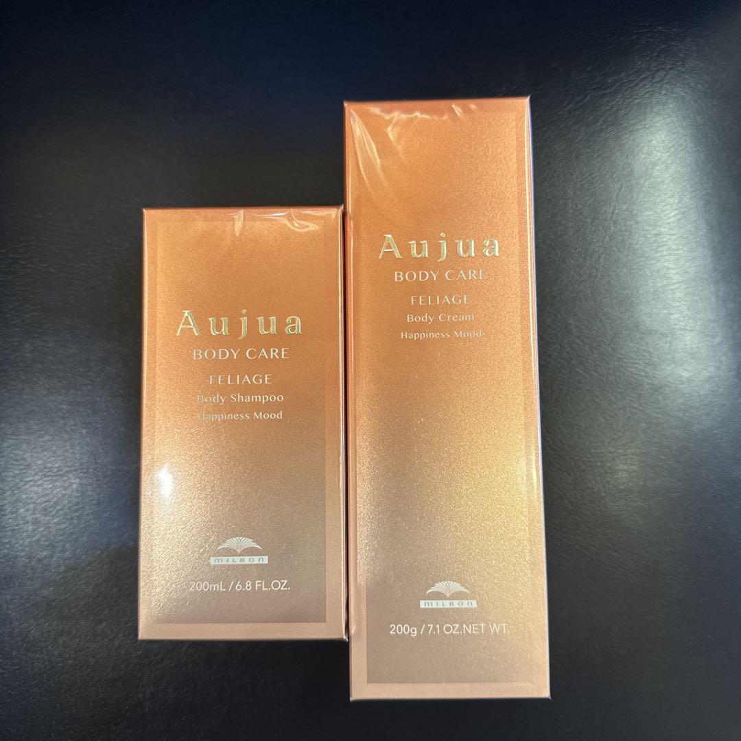 Aujua ボディシャンプー & ハンドクリーム セット Aujua FELIAGE | フェリアージュ BODY CARE series LIMITED EDTION